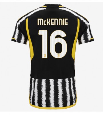 Juventus Weston McKennie #16 Replica Home Stadium Shirt 2023-24 Short Sleeve